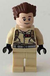 LEGO Minifigure-Dr. Peter Venkman - No Proton Pack-LEGO Ideas (CUUSOO) / Ghostbusters-GB002I-Creative Brick Builders